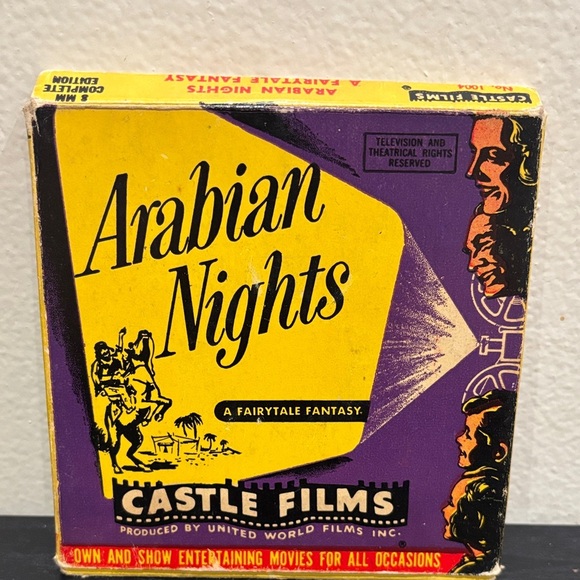 Castle Films Arabian Nights Movie Reel - Picture 1 of 3